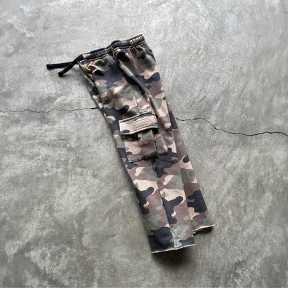 Raw Cut Camo Sweatpants
