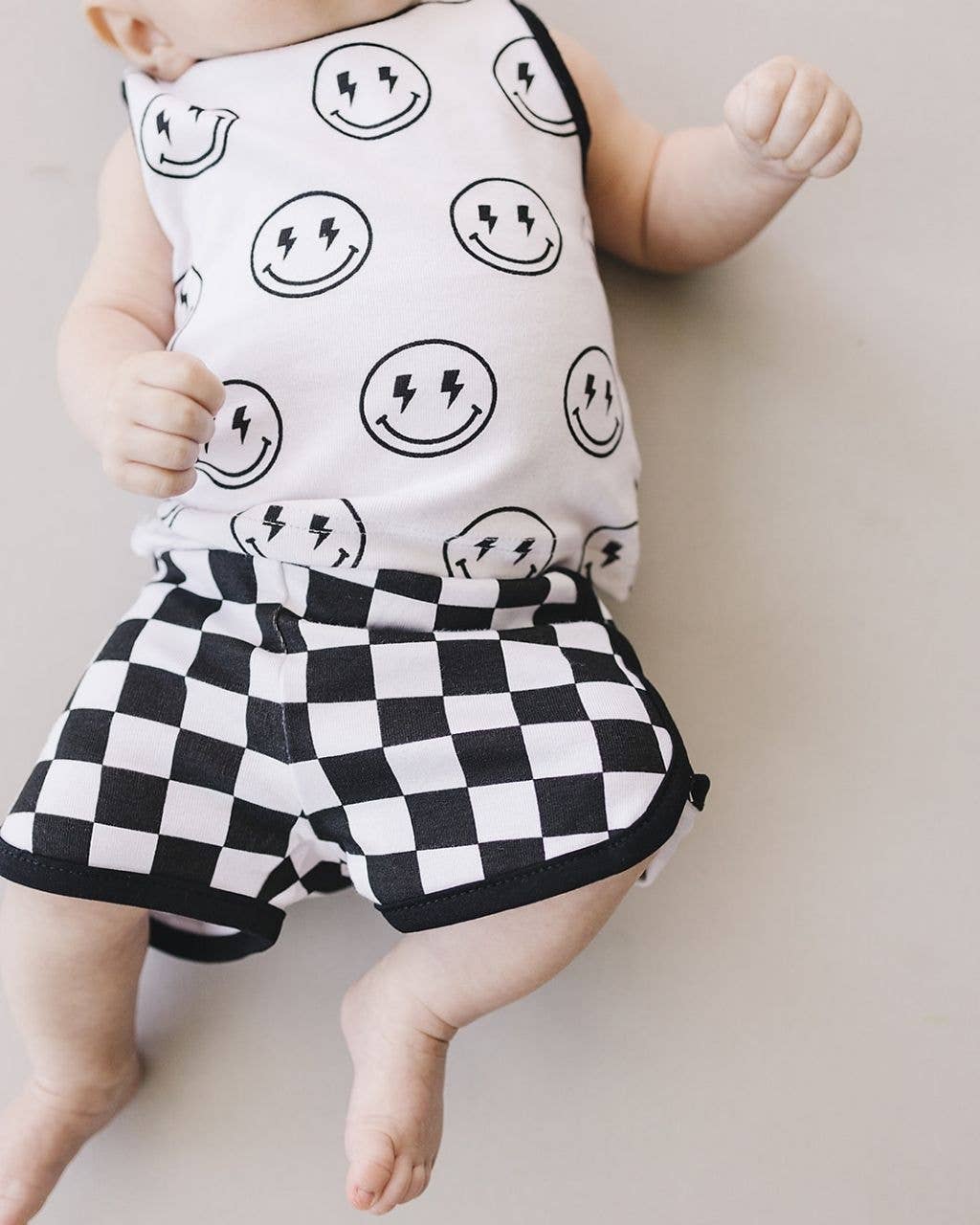 Tank & Shorts Set | Smiley Check